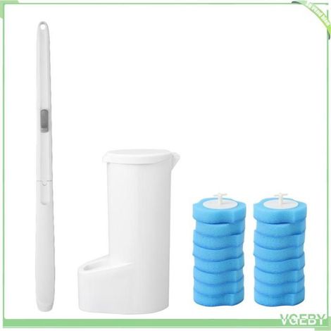 Fafeicy Brosse de nettoyage de toilettes jetable Brosse DE NETTOYAGE DE TOICTETS Jetable, Brosse DE Toilette hygiene anti-age (1/5)