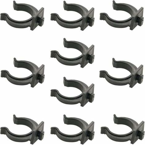 10x bayonet clips for plinth furniture tube leg kitchen bathroom base