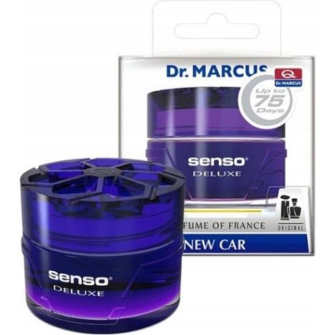 Fragancia para coche New Car en envase de gel de 50 ml.