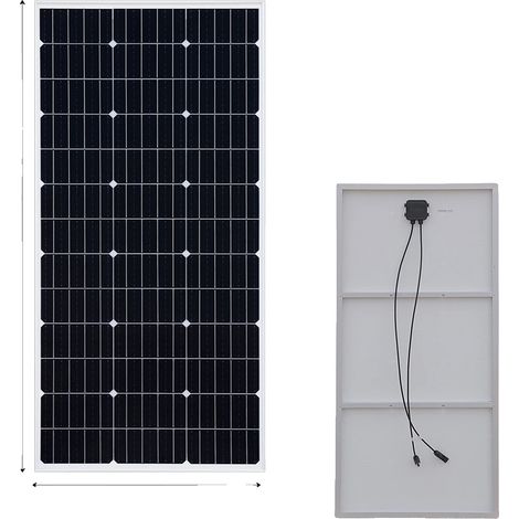 Panneau Solaire, Haute Efficacité, Options de Puissance Polyvalentes, Panneau solaire de 150W (1/2)