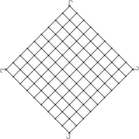Malla de enrejado para armarios de cultivo, malla SCROG - 90x90cm