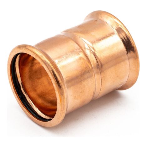 PrimaPress 54mm Copper Press Fitting Coupler for Water & Gas (1/2)