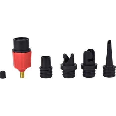 Ventiladapter für Luftpumpen, multifunktional für Kanus, Schlauchboote und Kajaks (1/4)