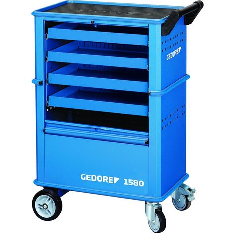 GEDORE 6627550 - Servante à outils à 4 tiroirs , 1580 (1/5)