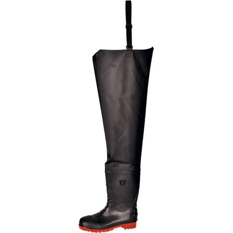Vadeador S5 hasta cintura – Ligero y versátil - Negro - Talla 37