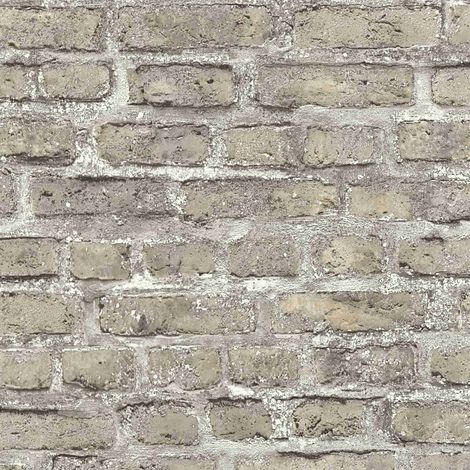 A.S. Creation Elements 361394 Vliestapete Steinoptik 0.53 m x 10.05 m Grau (1/5)