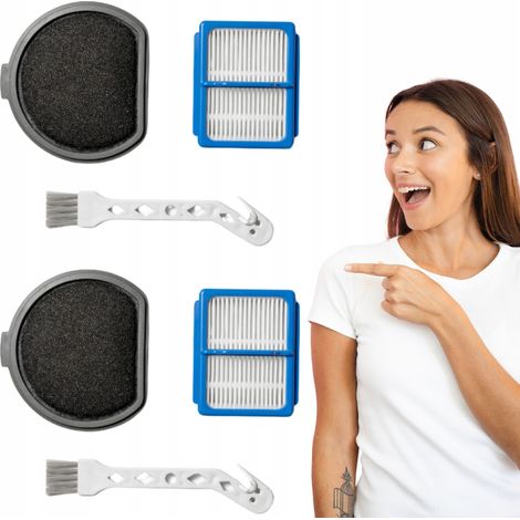 Filtri Electrolux AEG Pure Q9 ESKQ9: 2 filtri antipolline, 2 filtri motore (1/5)