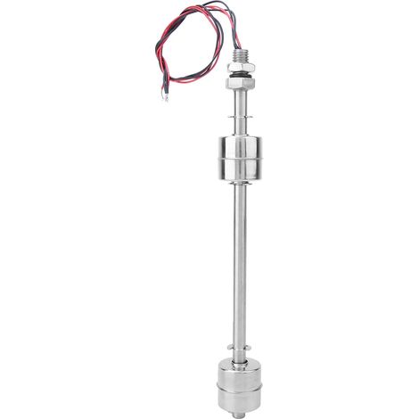 Capteur de Niveau d'eau à Double Boule de commutateur à Flotteur en Acier Inoxydable 304 Détecteur de Niveau de Liquide de 10 mm pour Piscine à réservoir(200mm) (1/5)