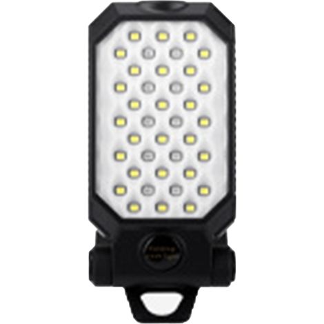 Lampe de travail LED COB rechargeable USB avec aimant, camping extérieur, lumière blanche, clignotante rouge et bleue, câble inclus, grande taille 599B (1/5)