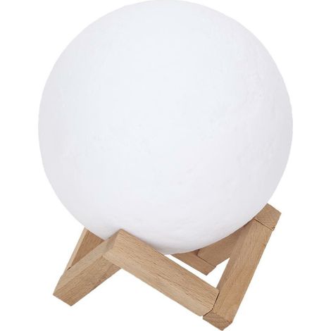 LAMPADA DA TAVOLO MOON a forma di sfera con COLORE DELLA LUCE VARIABILE (1/5)