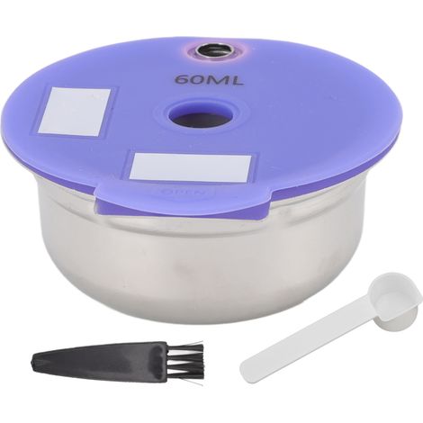 Filtre à Café Réutilisable 60ml - Bonne Filtration, Anti-Rouille, pour Maison et Bureau (1/5)