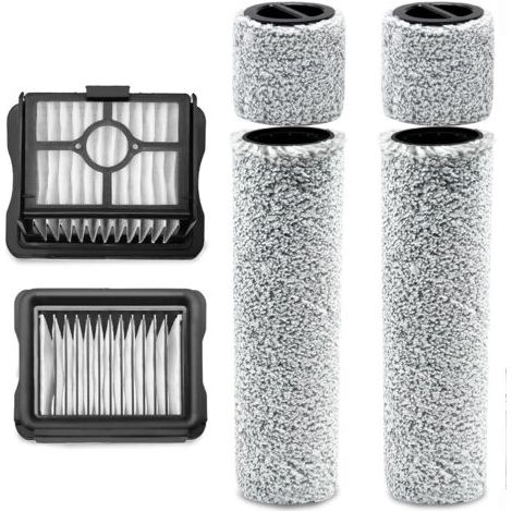 Brush roller + filter for vacuum cleaners G6/G6-T/G7/X10/X10 Pro, accessory set consisting of 2 brush rollers and 2 filters--DTEKGAZ (1/5)