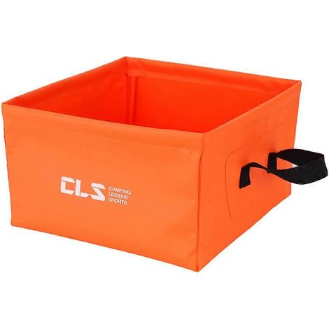 Bassine pliable de 13 L pour l'extérieur, idéale pour les voyages, le camping, la randonnée, la pêche, le lavage et la baignoire.