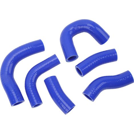 Tuyau de liquide de refroidissement en silicone bleu, résistant à la chaleur et étanche, kit de durites pour radiateur Magna VF1100C VF1000C V65 (1/5)
