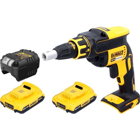 DeWalt DCF 620 D2 Visseuse pour cloisons sèches sans fil 18 V 30 Nm Brushless + 2x batterie 2,0 Ah + chargeur (1/5)