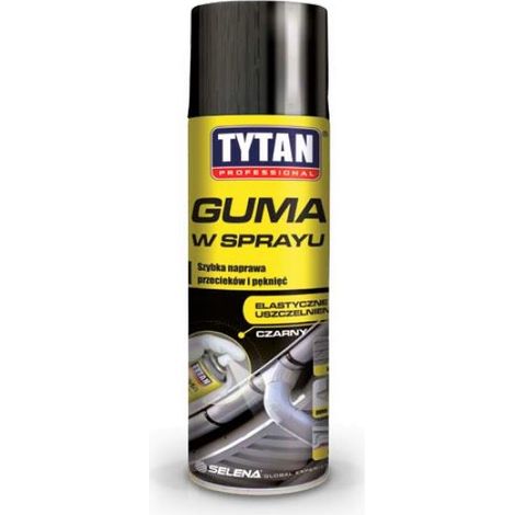 Spray di gomma al titanio 400 ml nero - SIL DEK GUM