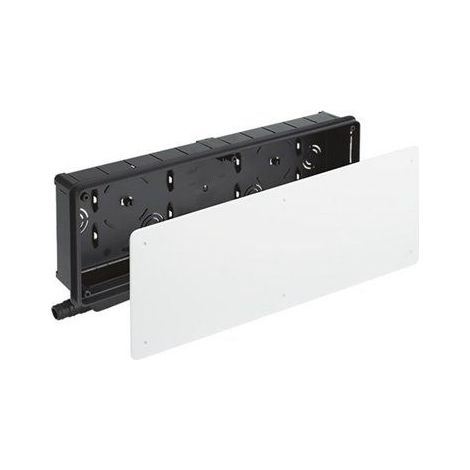 Solera – Boîte d'encastrement pré-installation climatisation – Dimensions 430x147x65mm – Indice de protection IP40 – 30 entrées pour tube Ø 32mm