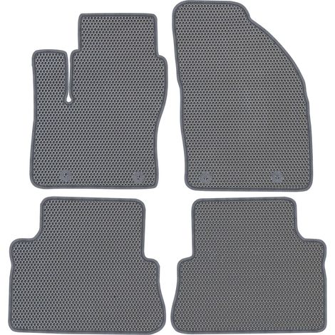 Tappetini dedicati per Ford C-Max I dal 2003 al 2010 - EVA A NIDO D'APE GRIGIO (1/5)