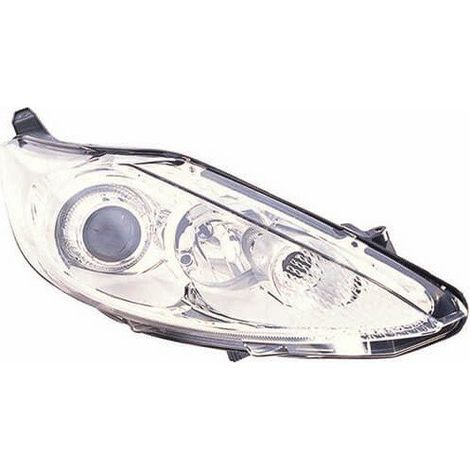 Phare avant droit H7/H1 fond chromé Ford Fiesta MK6 phase 1 2008-2012