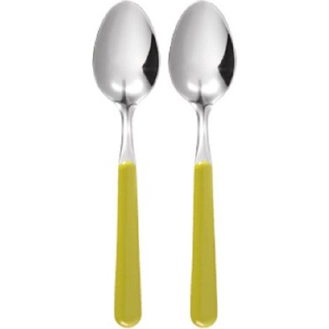 Excelsa cucchiai Trendy acciaio inox verde 2 pezzi