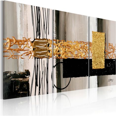 Quadro dipinto - Spostamento - 120x60 (1/4)