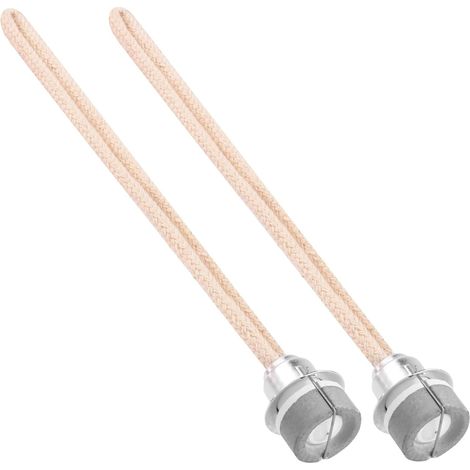 Aromatherapie-Ersatzdochte – 2er-Pack – Ton und Metall – Duftdiffusion – Für Katalyselampen – 13 mm Durchmesser (1/5)