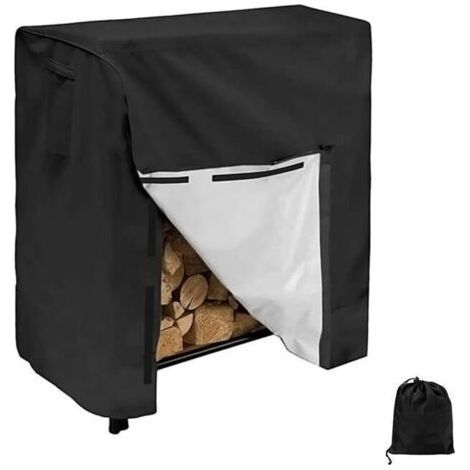 Support à Bois de Chauffage avec Couvercle Grande Capacité Extérieur Porte-bûches de Cheminée avec étanche 420D Oxford Couvercle de Support de Bûches Stockage de Bois de Chauffage 222642 inches..DEBUN (1/5)