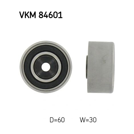 Poulie renvoi/transmission, courroie crantée SKF VKM 84601 KIA 0K954-12-730