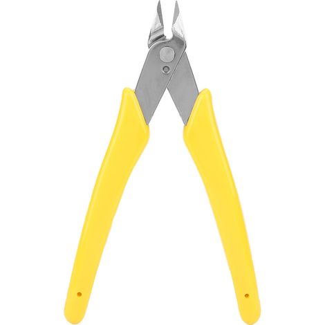 5in Electronic Diagonal Pliers Cable Side Cutting Nippers Wire Cutter Tool