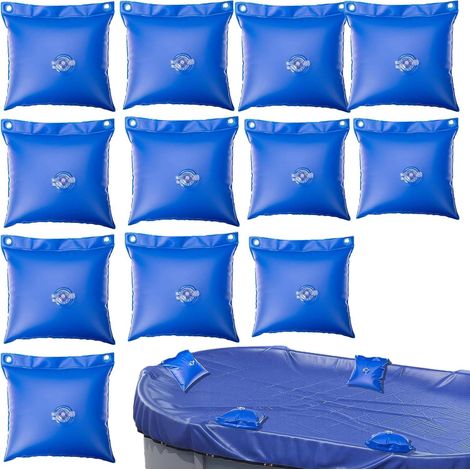 Pool Bags for Winter,11,42 x 11,81 Inches for Pool Tents Outd， Pools Weights 12x, Leakproof Pools Tarp Weights，Anti Freezing Pool Weight, Winter Pools Closing Weights, Pools Bags for Winter Tarp, (1/5)
