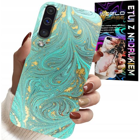 Funda para Samsung A50 / A30S - diseño de mármol + cristal templado (1/5)