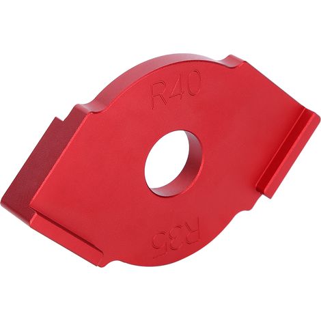 Gabarit d'arrondi d'angle, outil de coupe manuel, machine à graver, outils d'arrondi R35R40 (1/5)