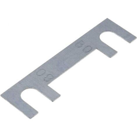 Fusible lame 80A – Protection efficace contre surcharges – Dimensions 40mm – Lot de 5 unités pour utilisation automobile (1/2)
