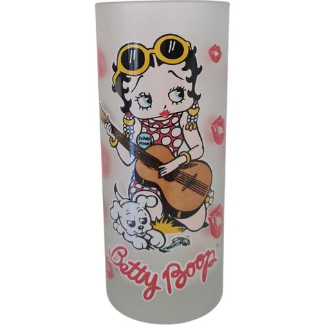 Verre sablé Betty Boop 18 ans (1/2)