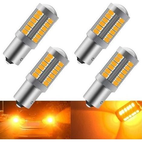 4 clignotants LED rouges pour voiture (1/5)