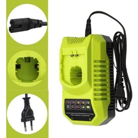 BCL14181H Chargeur de Autre batterie de rechange pour Ryobi 18V 9.6V 12V 14.4V 18V NI-CD Ni-MH et Li-Ion Chargeur de Autre batterie pour One+ Battery P100 P102 P103 P105 P107 P108 (1/4)
