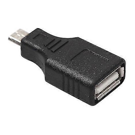 Adaptateur OTG USB 2.0 femelle vers micro USB 5 broches mâle (25-26 broches) pour téléphone et tablette (1/4)
