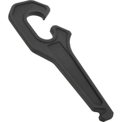 Clé à pneu portable 2 en 1, outil de réparation de vélo de style clé à pneu, adapté aux outils de réparation de vélo de montagne en noir 1 pièces (1/5)