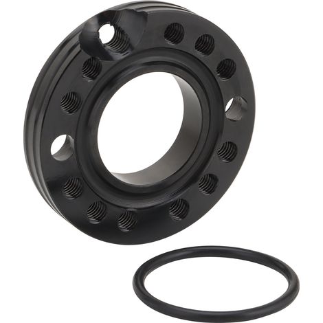 Black 28mm carburetor rotary gasket, intake manifold adapter, adjustable angle mounting plate, compatible with motorcycles, quads and ATVs, universal modification gasket