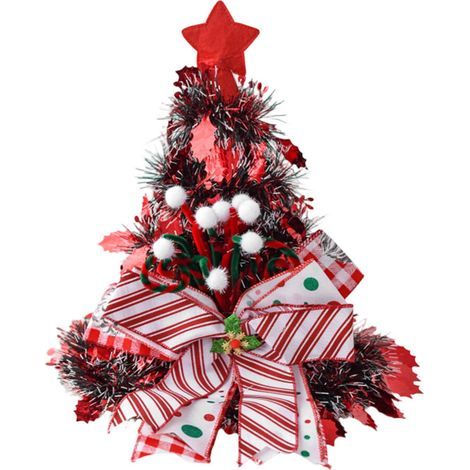 Festival Chapeau de Père Noël Décoration de sapin-01 (1/2)
