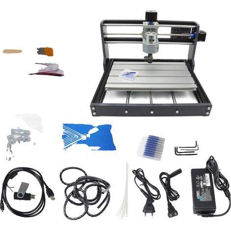 Machine de gravure laser CNC, contrôleur hors ligne, support 3 axes, 3018 pro hors ligne (1/2)