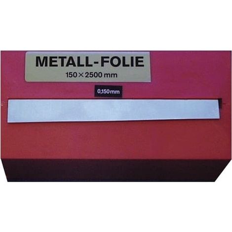 RECORD Metallfolie D.0,500mm STA L.2500mm B.150mm RECORD (1/2)