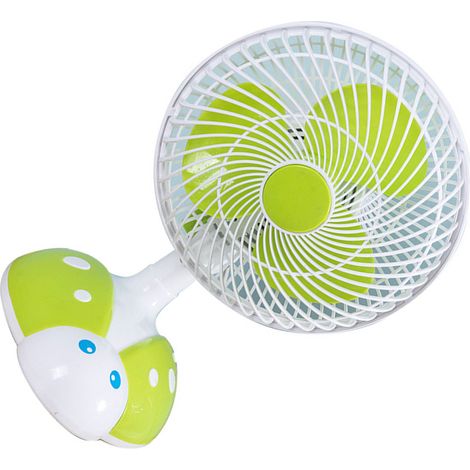Mini ventilateur de bureau électrique à 3 pales, tête orientable automatique, portable et silencieux, type 3, idéal pour le bureau et la chambre. (1/5)