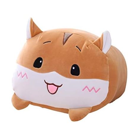 Coussin cylindrique en peluche panda mignon de 20 cm, tout doux et câlin, cadeau idéal (1/3)