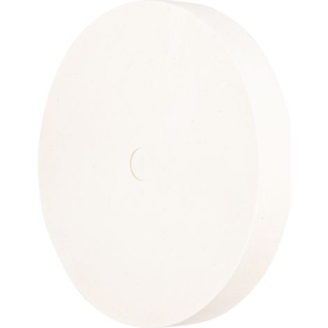 PFERD TOOLS mittelharte Filzscheibe FKSC Ø 200x30mm Bohrung Ø 20mm für universelle Polierarbeiten (1/4)