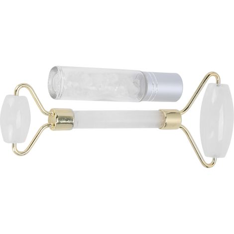 Gesichtsroller aus Quarz-Jade mit ätherischen Ölen – Anti-Falten- und Anti-Aging-Roller (1/5)