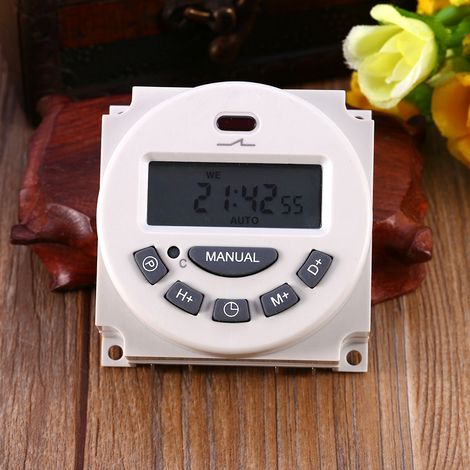 Programmateur d'arrosage automatique de jardin LCD numérique économiseur d'eau pour irrigation goutte à goutte (1/5)