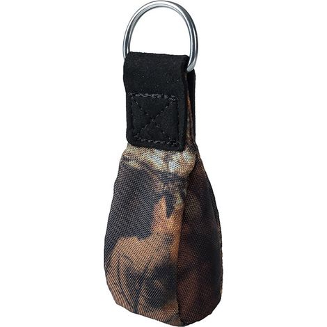 Decdeal – Sac de poids à lancer – Sac de sable pour escalade – Résistant à la déchirure – Anneau en D pour cordes – 250g – Camouflage