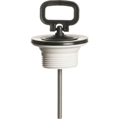 Universal-Stopfenventil - Ventil, Gewindeunterteil Messing, Ventilsieb, 5/4 Zoll, ø63 mm