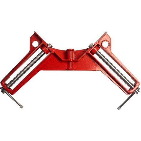4 pièces Pince à Angle Droit à 90 Degrés, Serre Joint Angle Droit Etau D'Angle Reglable à Bois Ensemble Pour Cadre Multi Photo Wedge Menuiserie Soudure (1/3)